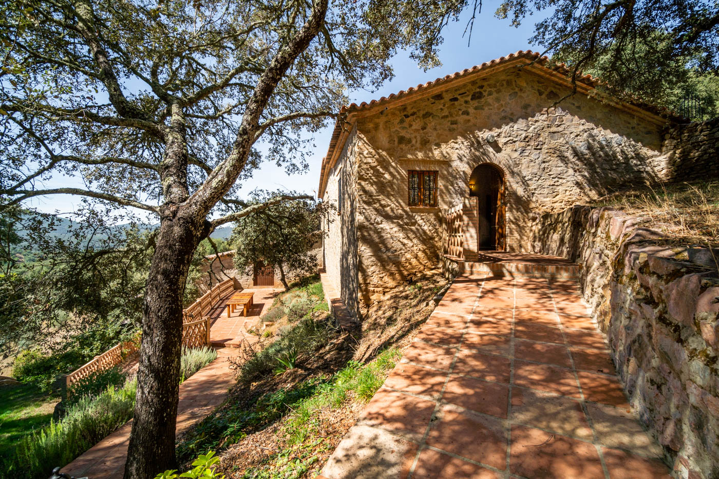 Camino desde el dormitorio 1